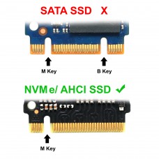 M.2 NVMe PCI-e M-key To PCI-e 3.0 x4 Card - SI-PEX40110